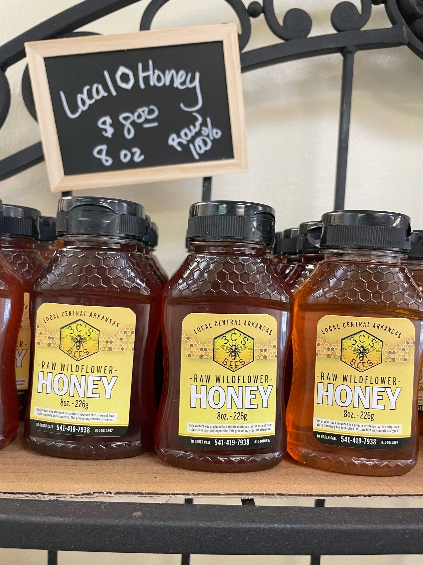 Honey 8oz- 3C's Bees