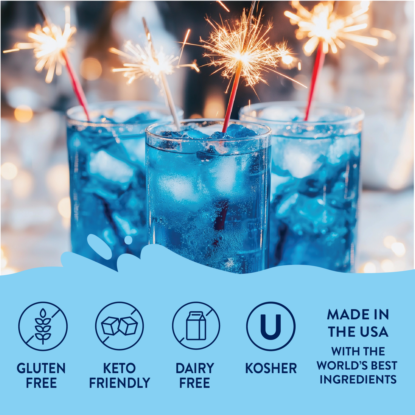 Jordan's Skinny Mixes - Sugar Free Rocket Pop Syrup - LTO