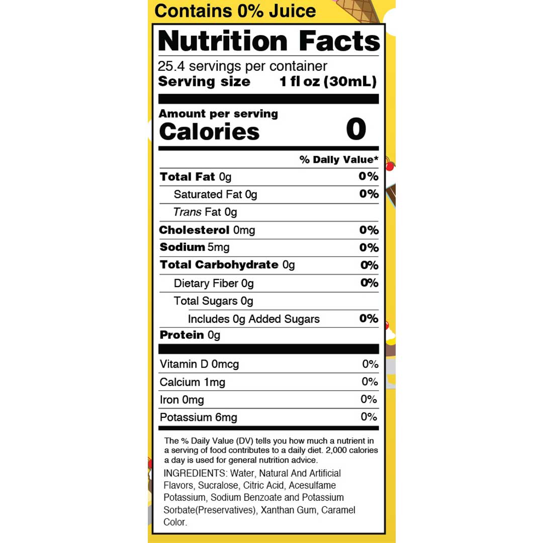 Jordan's Skinny Mixes - Sugar Free Banana Split Syrup