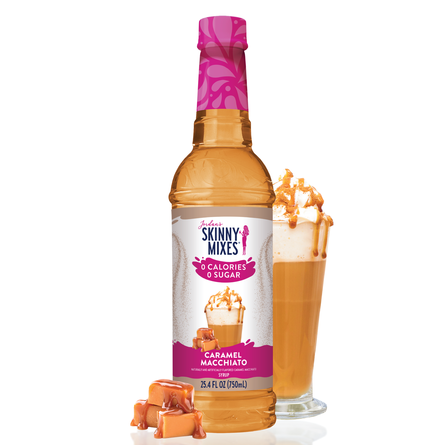Jordan's Skinny Mixes - Sugar Free Caramel Macchiato Syrup