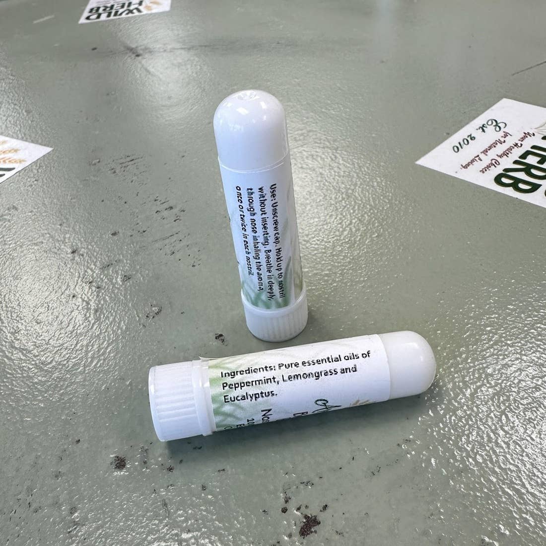 Wild Herb Soap Co - Breathe Easy Nasal Inhaler | Pure Essential Oil Aromatherapy