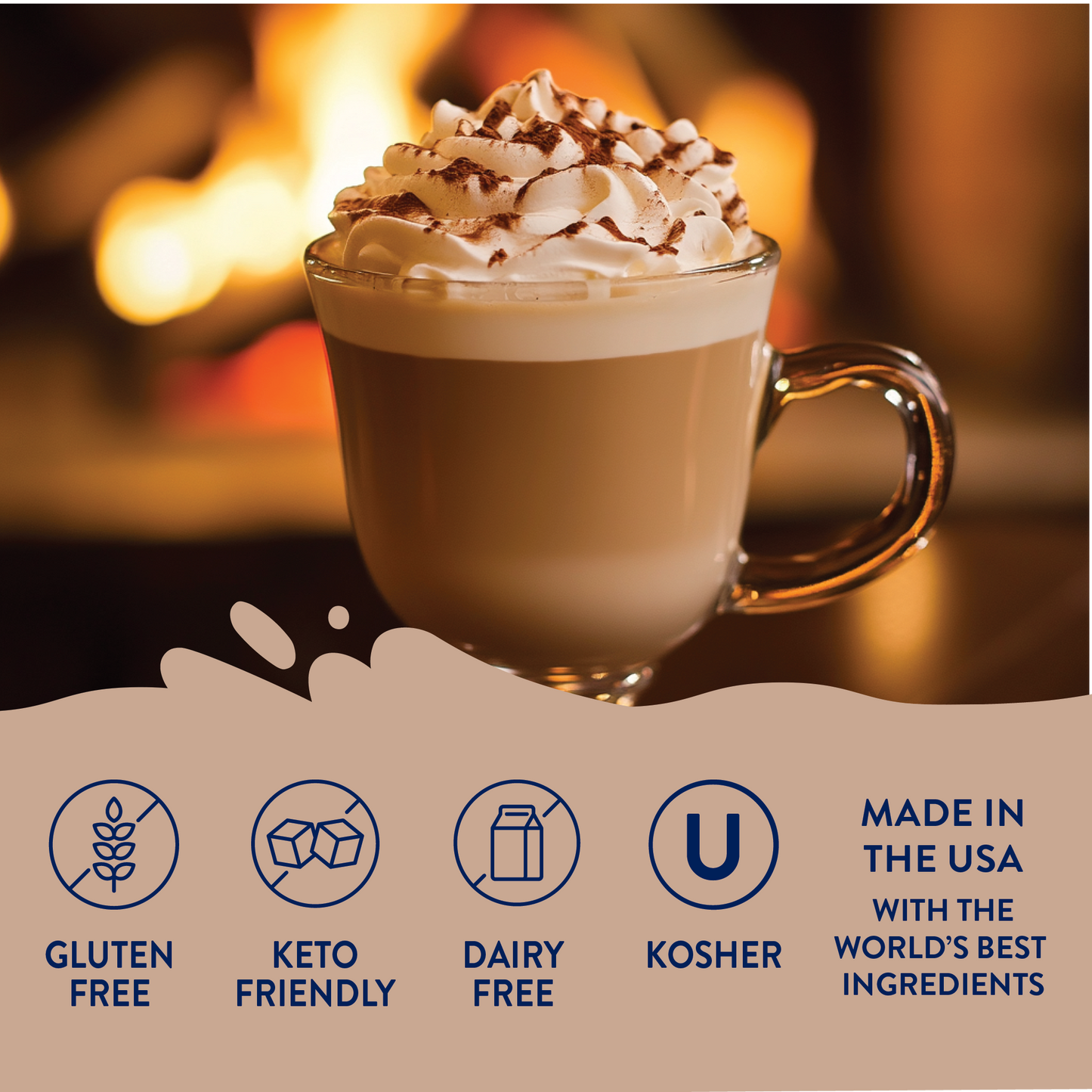 Jordan's Skinny Mixes - Sugar Free White Chocolate Mocha Syrup