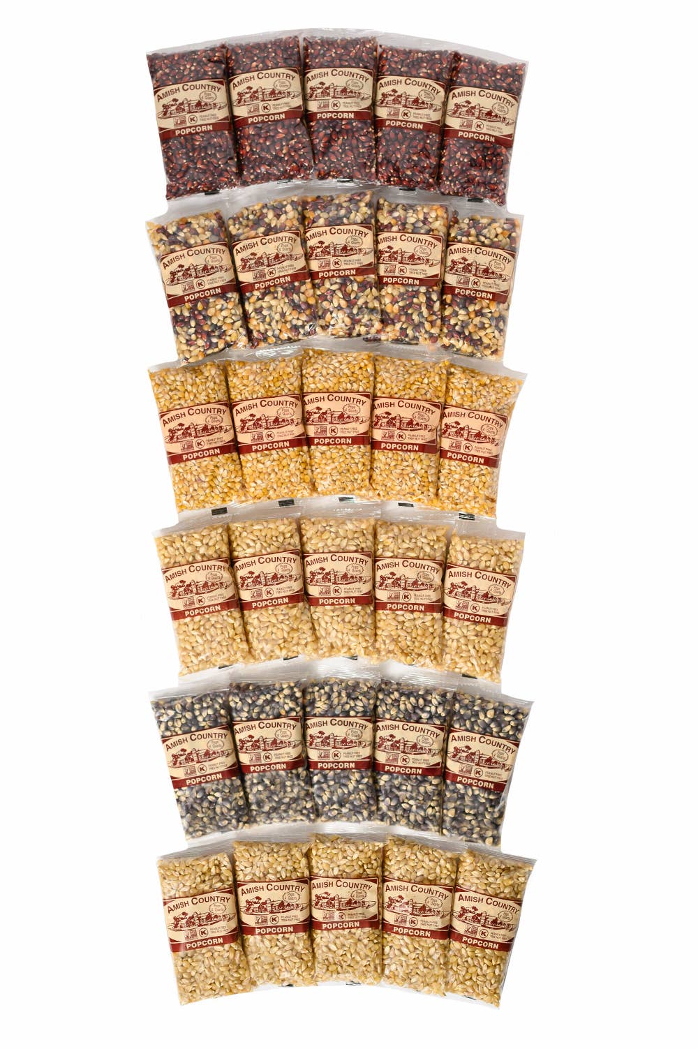 Amish Country Popcorn - 4oz. Sampler