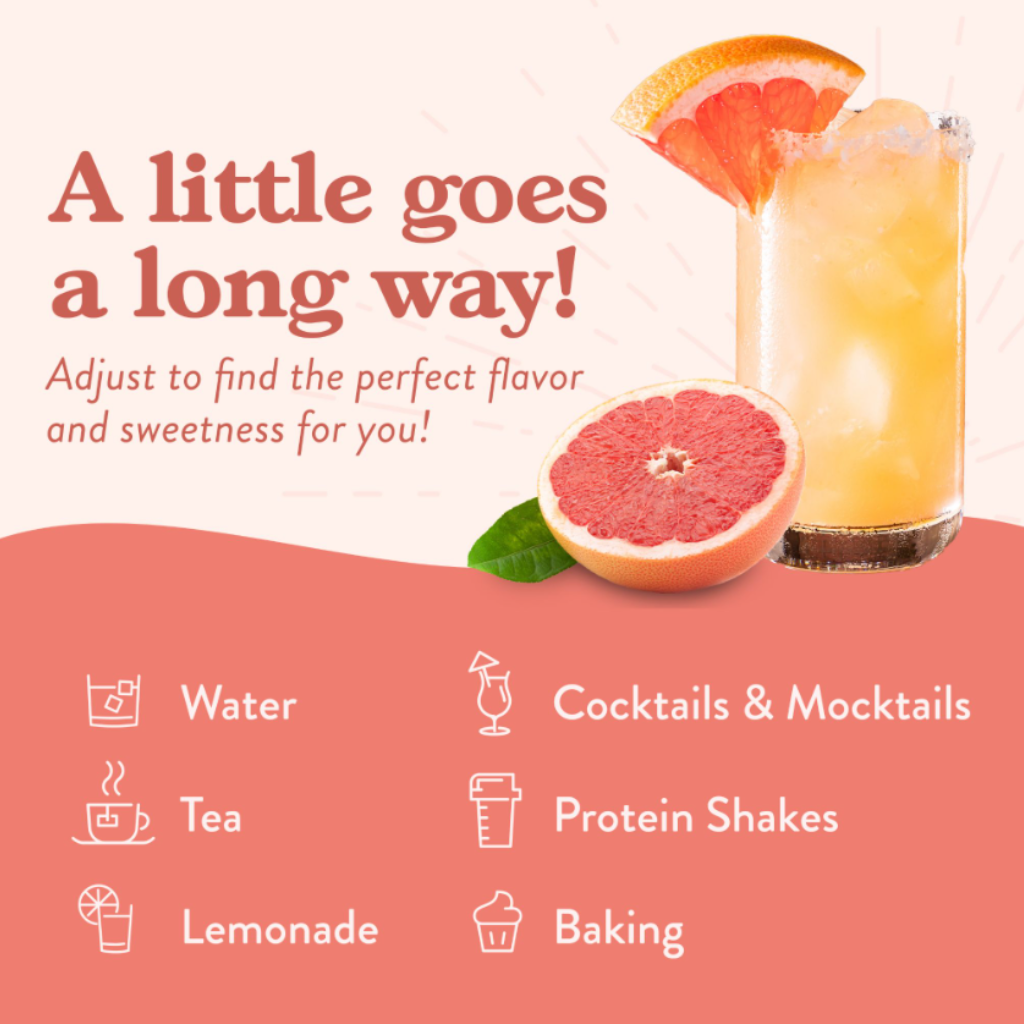 Jordan's Skinny Mixes - Sugar Free Ruby Red Grapefruit Syrup