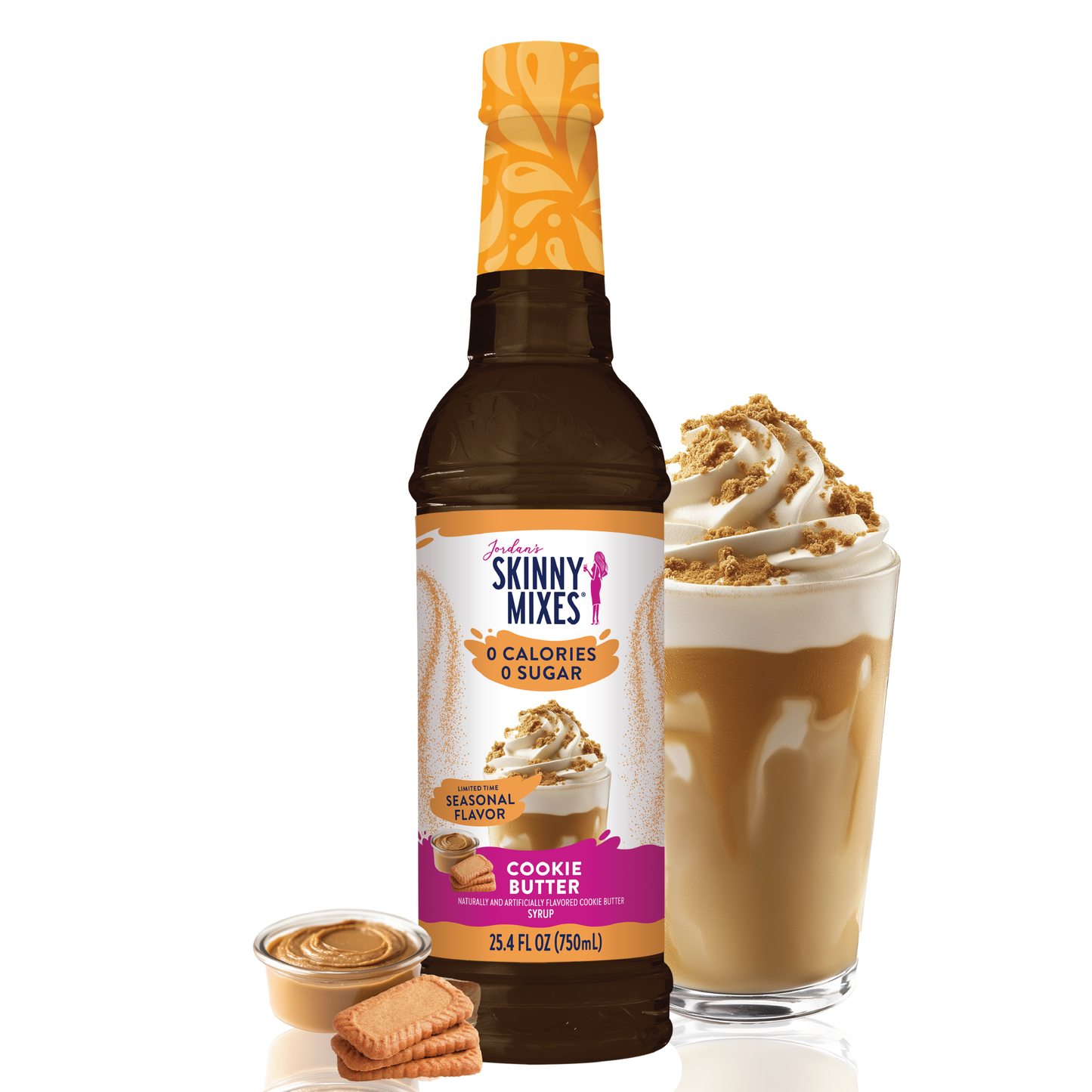 Jordan's Skinny Mixes - Sugar Free Cookie Butter Syrup