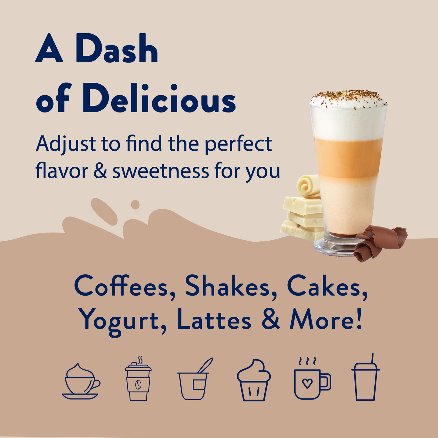 Jordan's Skinny Mixes - Sugar Free White Chocolate Mocha Syrup