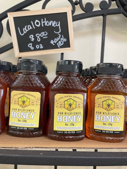 Honey 8oz- 3C's Bees
