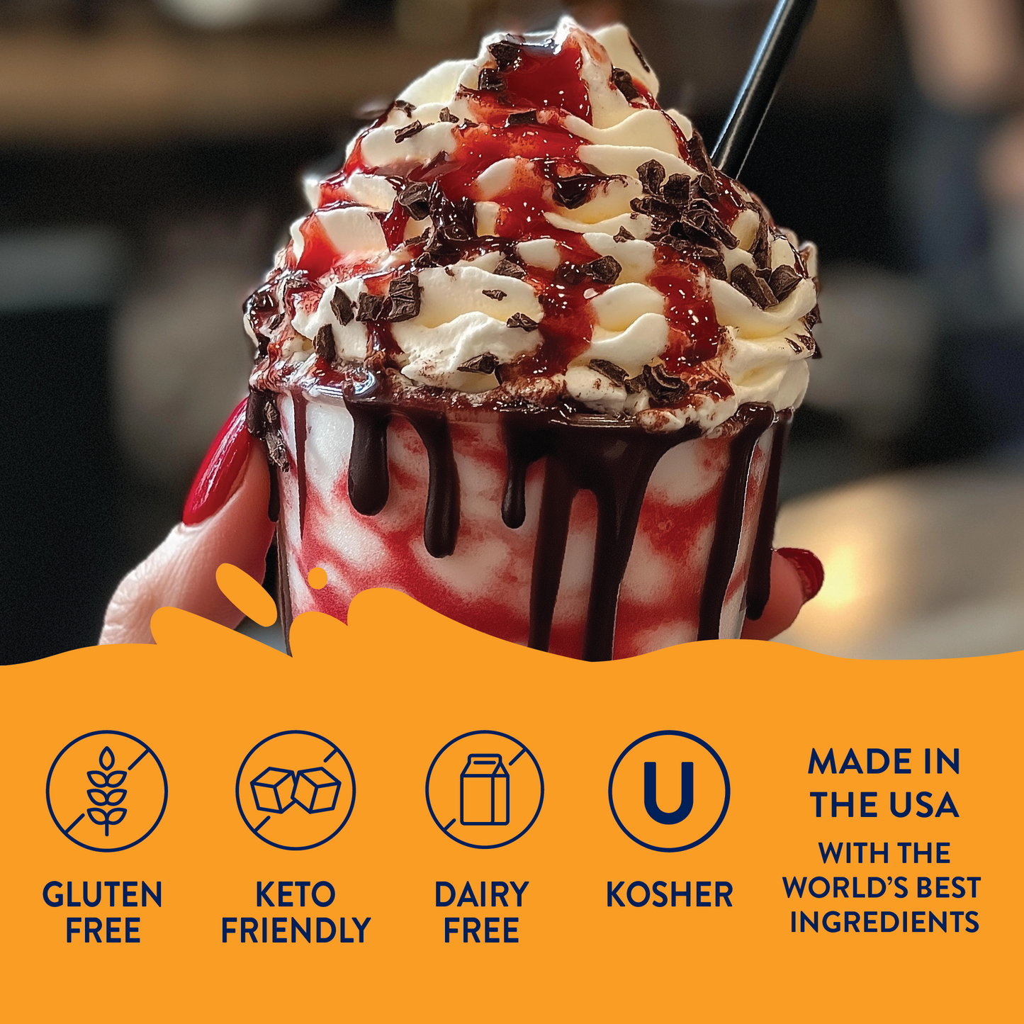 Jordan's Skinny Mixes - Sugar Free Vampire Kiss Syrup