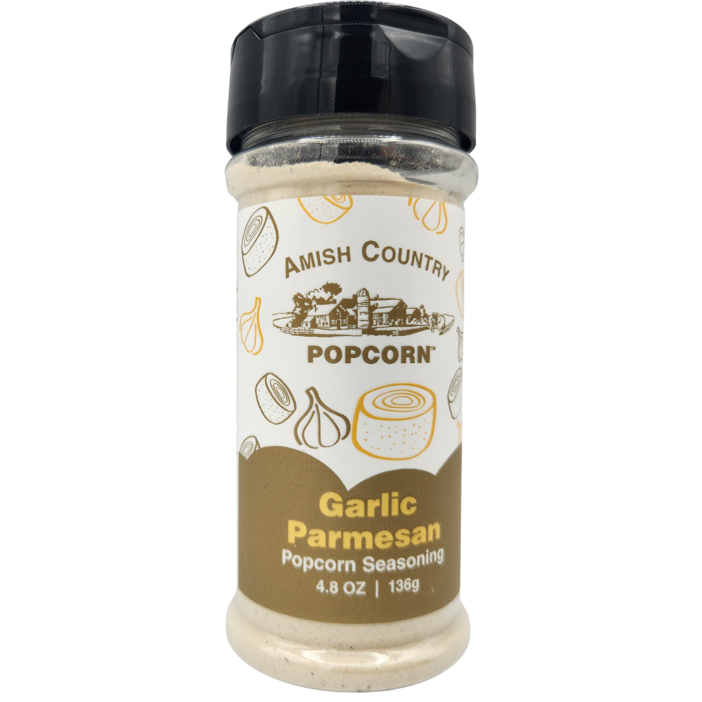 Amish Country Popcorn - Garlic Parmesan Popcorn Seasoning