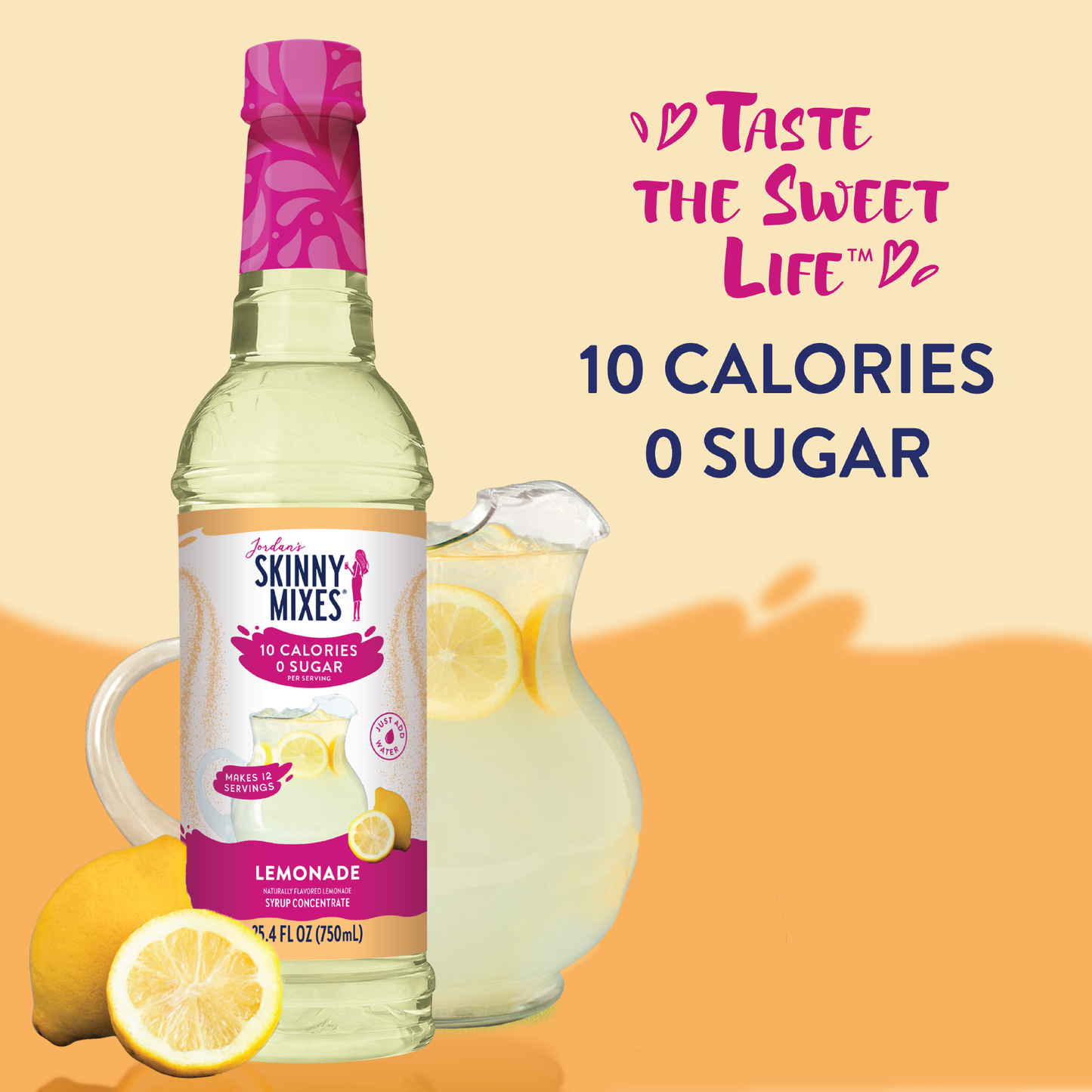 Jordan's Skinny Mixes - Sugar Free Lemonade Syrup Concentrate