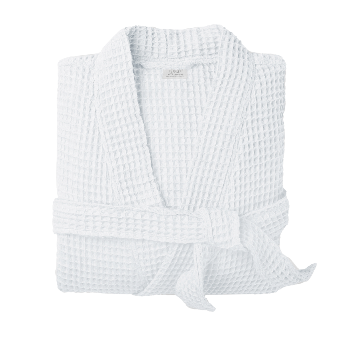 Allure Bath Fashions - Unisex Lightweight Waffle Bathrobe, Spa Dressing Gown Kimono