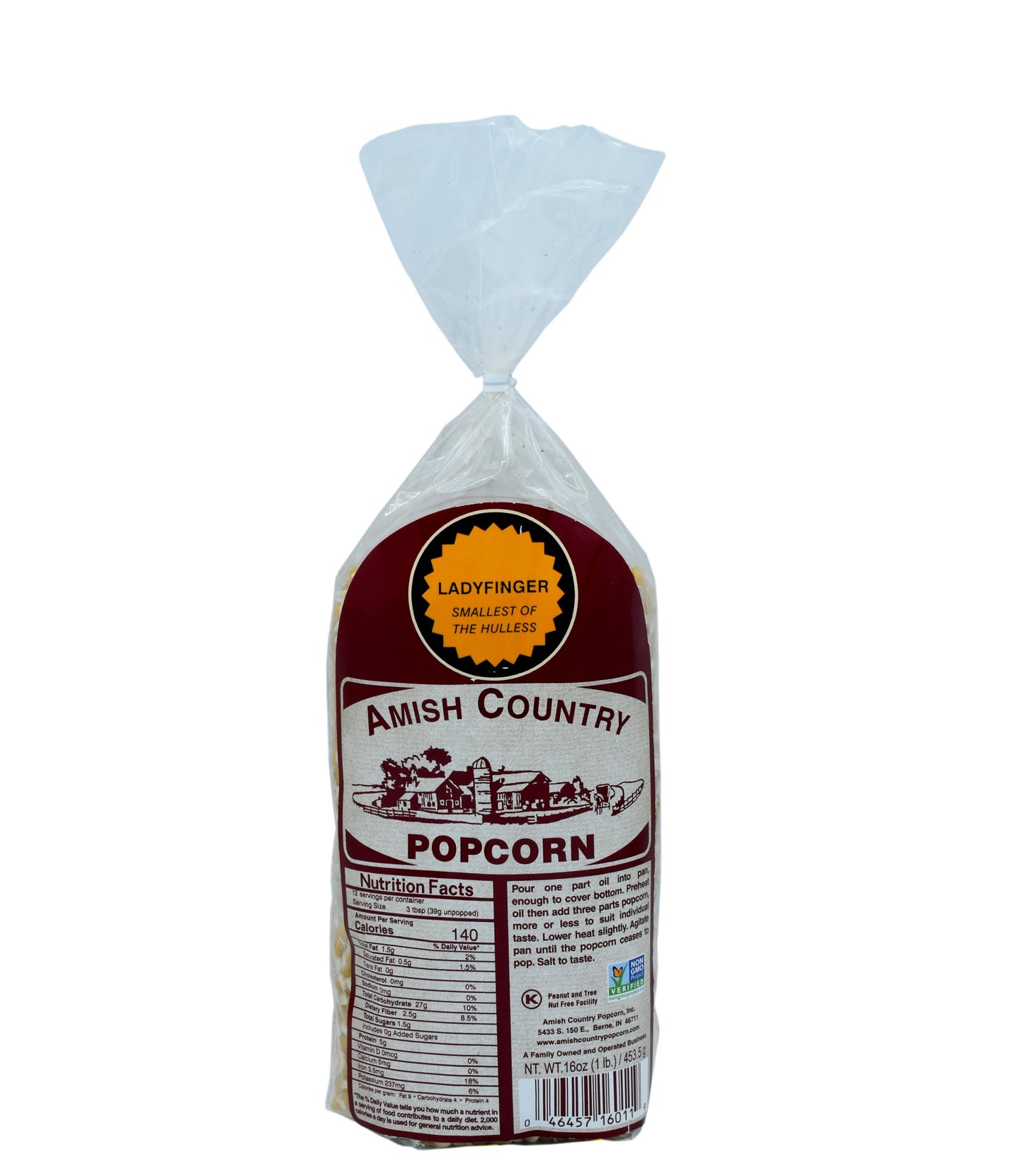 Amish Country Popcorn -  1lb Bags of Popcorn