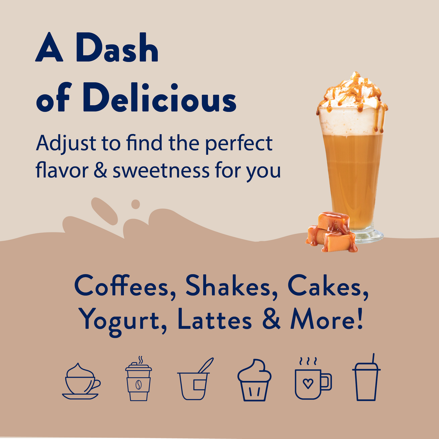 Jordan's Skinny Mixes - Sugar Free Caramel Macchiato Syrup