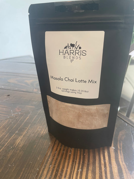 Harris Blends Masala Chai or Golden Turmeric Latte Mix 3.5oz or 2oz