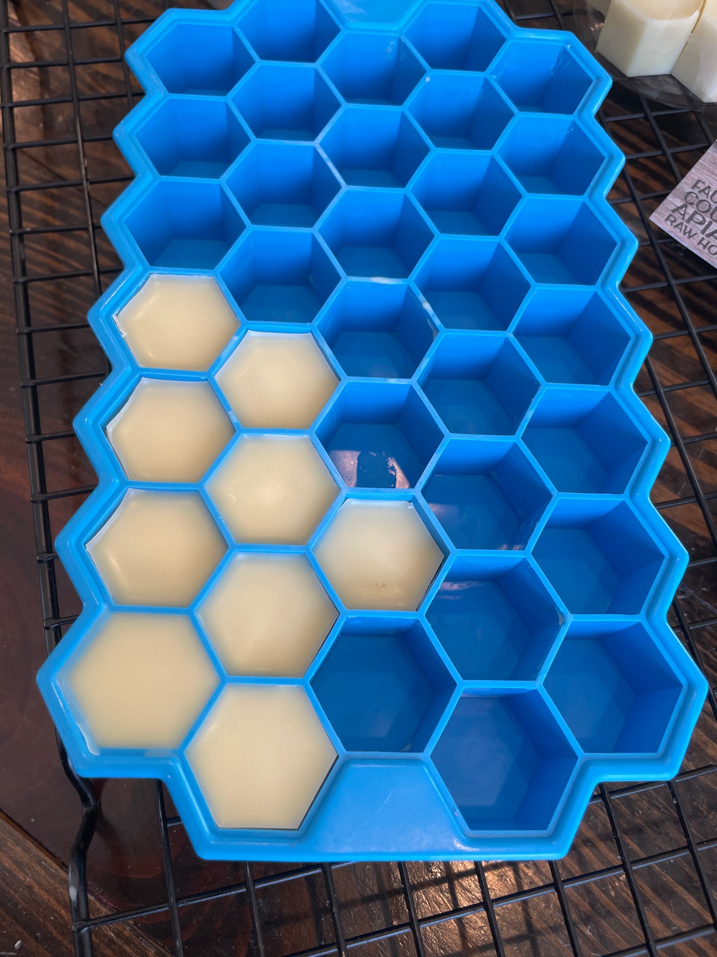 Lotion bars with local beeswax