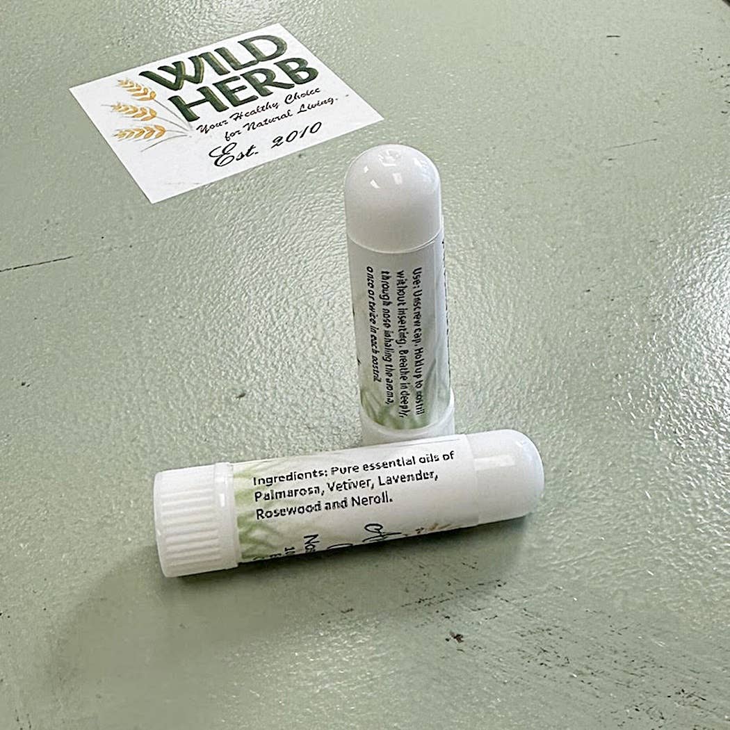 Wild Herb Soap Co - Chill Nasal Inhaler | Pure Essential Oil Aromatherapy