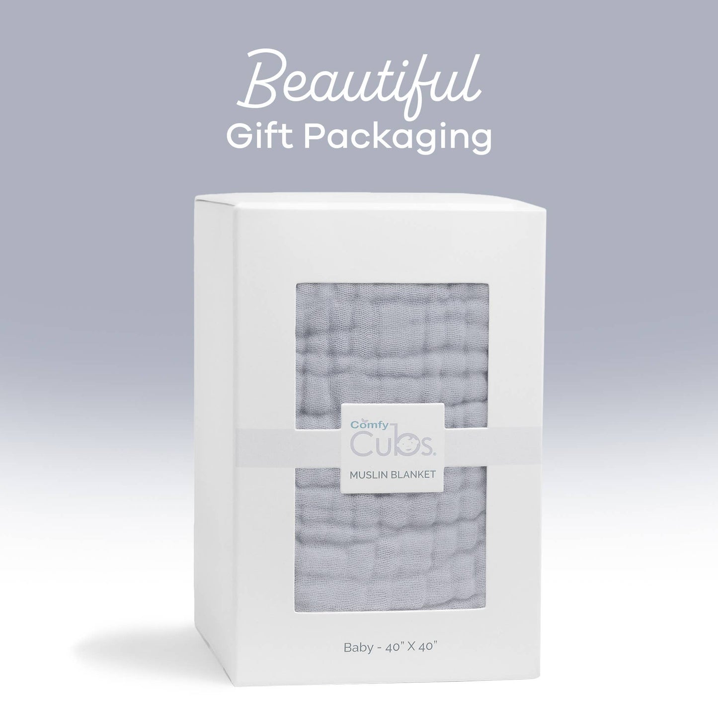 Comfy Cubs - Baby Muslin Cotton Blankets by Comfy Cubs