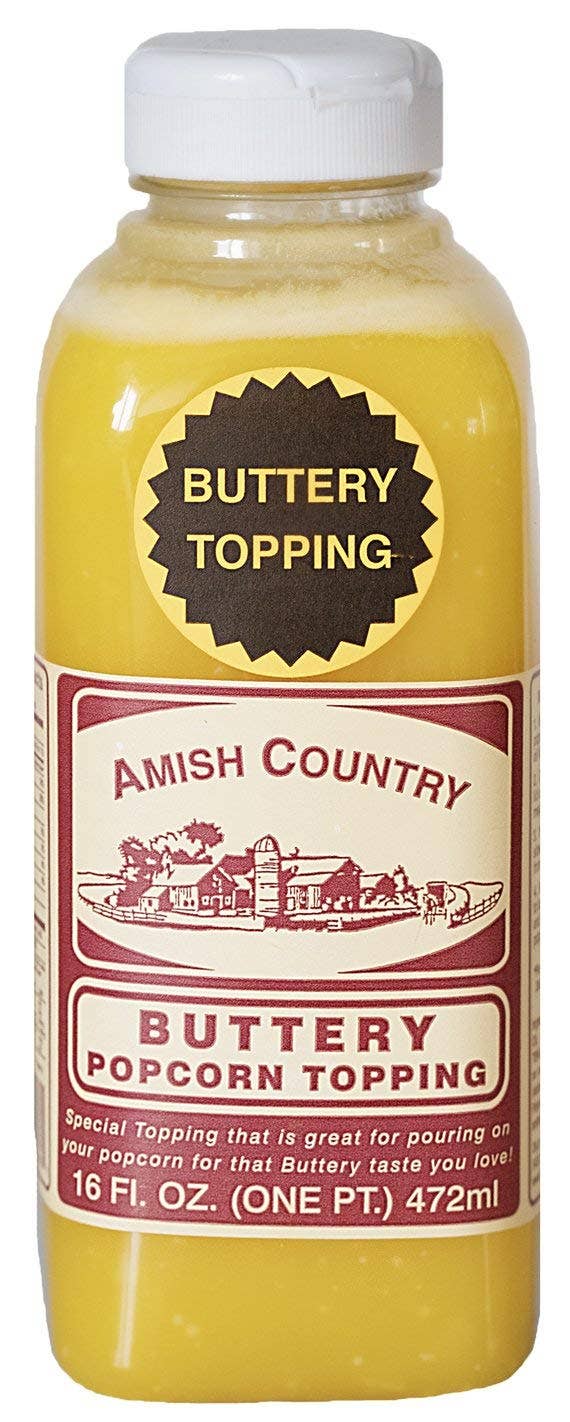 Amish Country Popcorn - 16oz Bottle of Buttery Topping