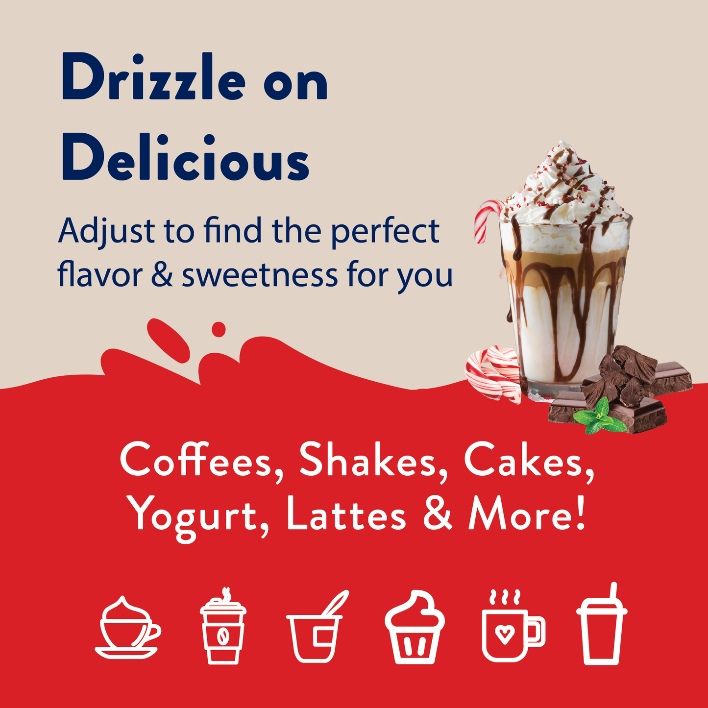 Jordan's Skinny Mixes - Sugar Free Peppermint Mocha Sauce