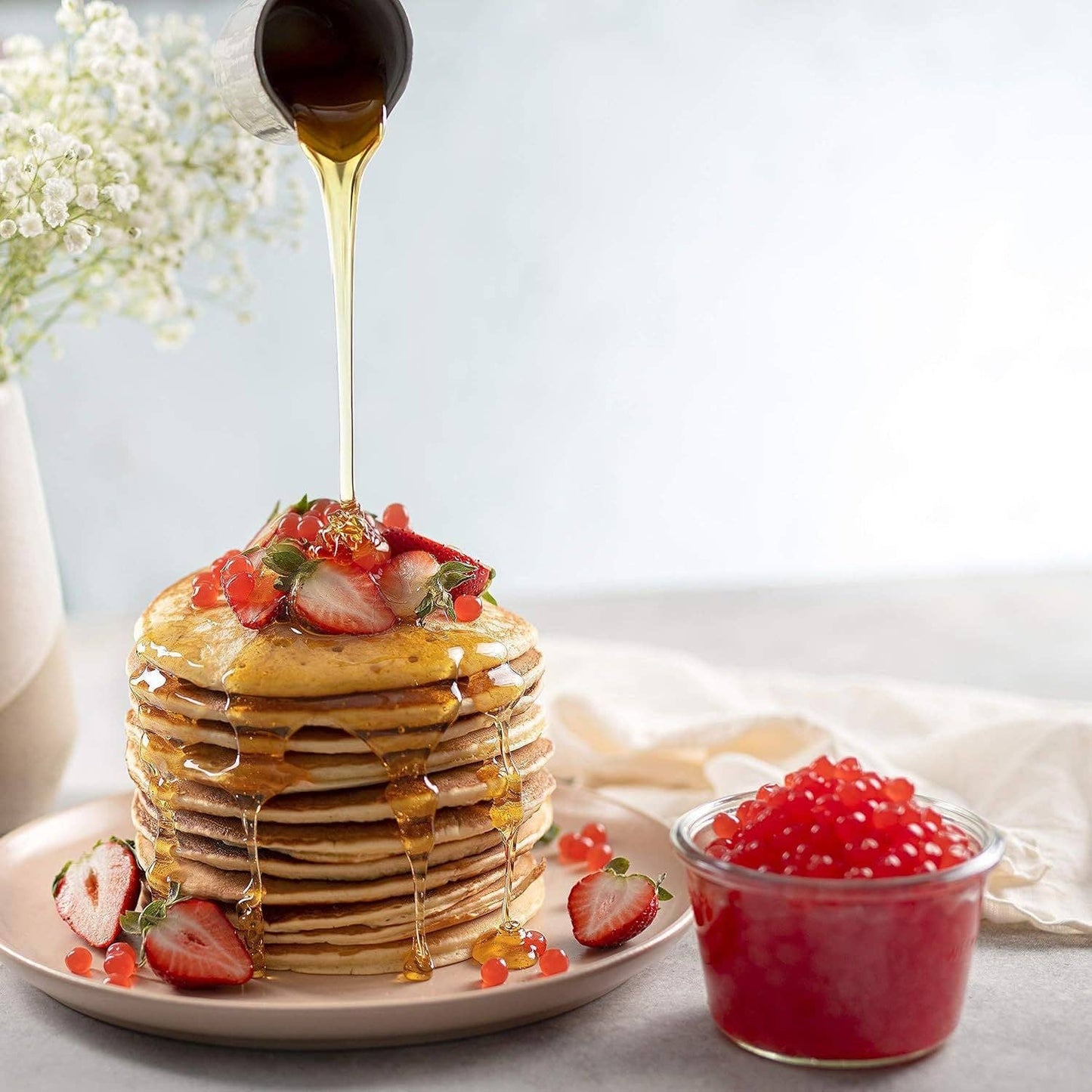 Syruvia - 1 LB Mango Flavored Popping Boba