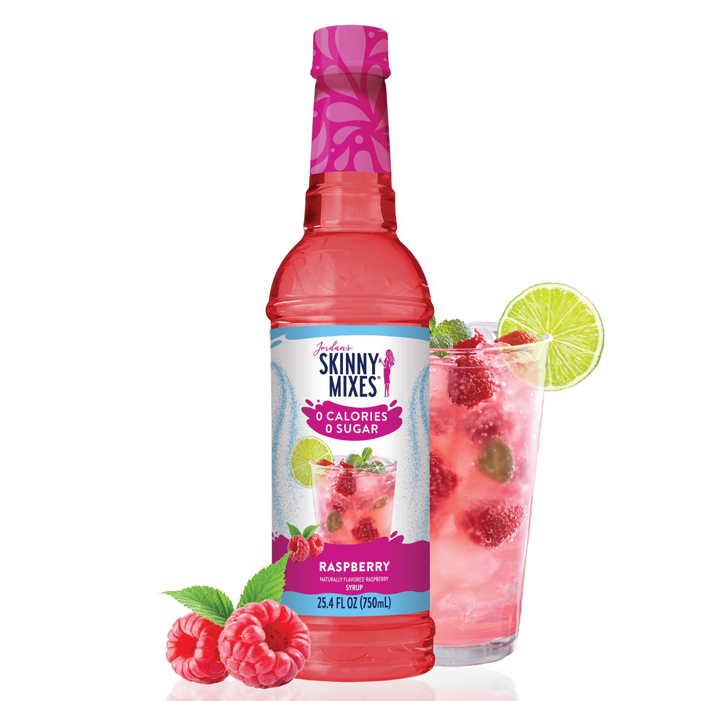Jordan's Skinny Mixes - Sugar Free Raspberry Syrup