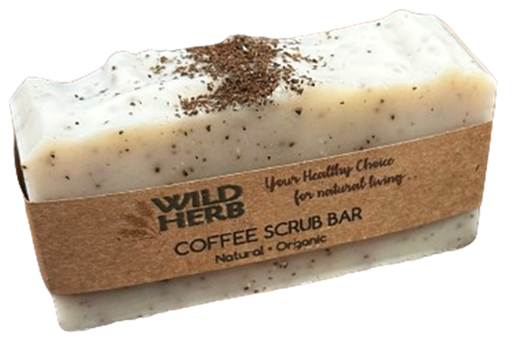Wild Herb Soap Co - Coffee Scrub Bar | All Natural Soap Bar Nut Free Product