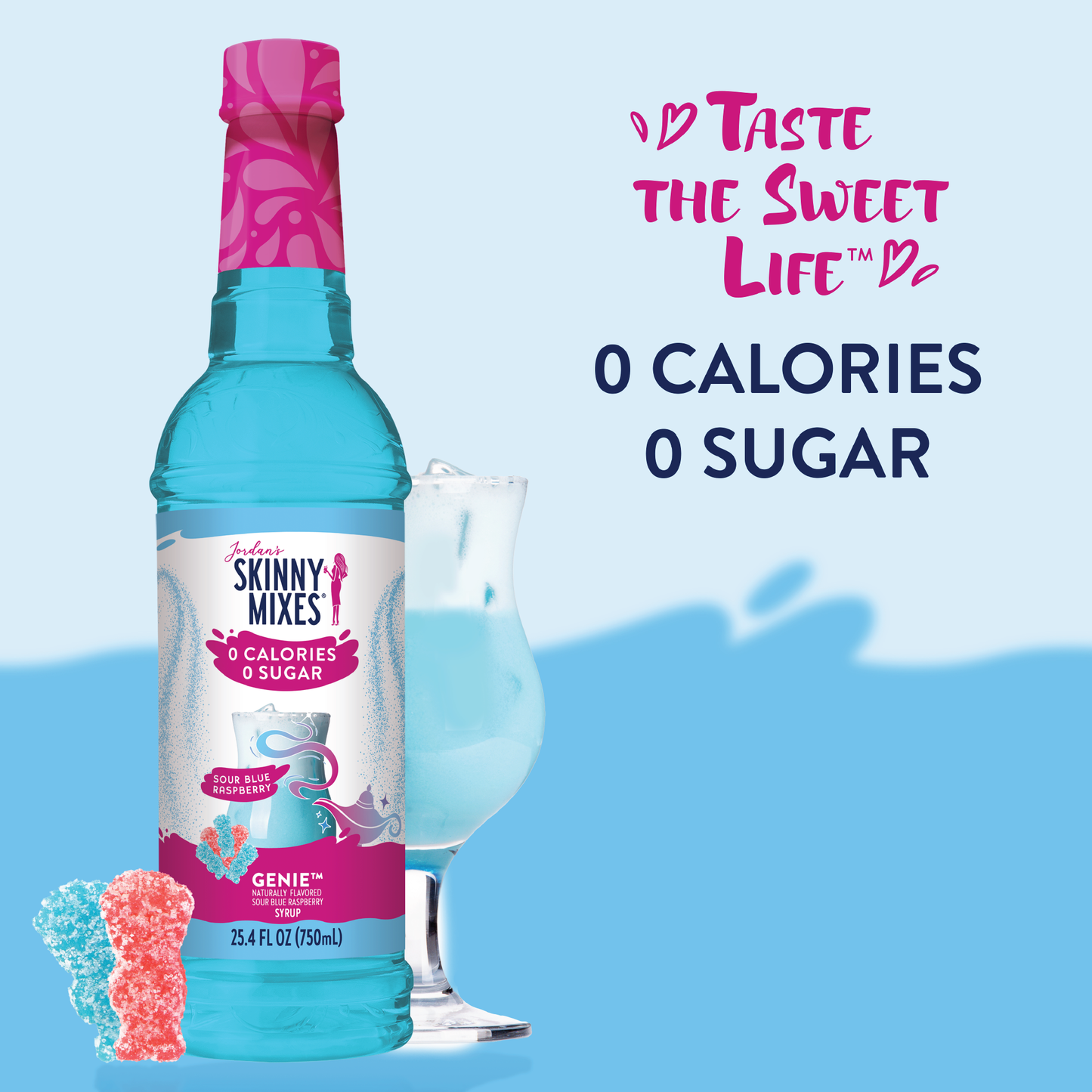 Jordan's Skinny Mixes - Sugar Free Sour Genie™ Syrup
