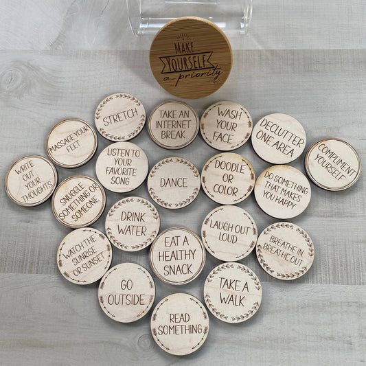 Infinity Cuts & Creations - Self Care Jar